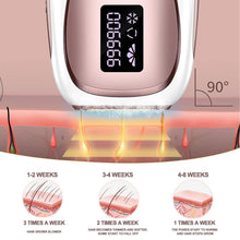 Painless IPL Laser Hair Removal Device with Ice-Cooling System