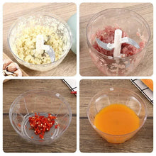 Crusher Vegetable Onion Cutter Kitchen Cooking 500/900ML Manual Meat