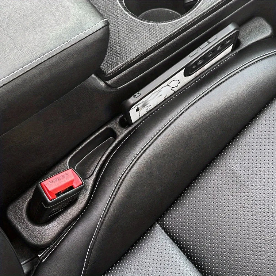 2pc car seat gap filler organizer waterproof car seat plug strip