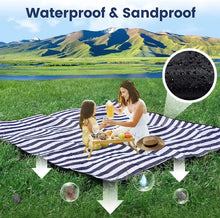 Picnic Blanket Extra Large, Waterproof and Foldable Beach Mat,Outdoor