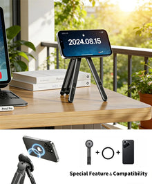 Portable Foldable Laptop Stand for Desk Ergonomic 8-Level Height