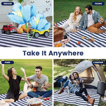 Picnic Blanket Extra Large, Waterproof and Foldable Beach Mat,Outdoor