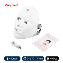 Wireless LED Mask 7 Color Face Photon Skin Firming Anti Aging
