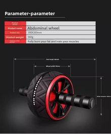 Ab Roller Wheel Non-Slip Abdominal Training Core Workout Home Gym