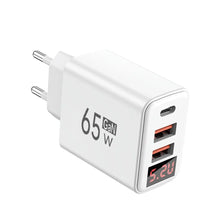 GaN 65W USB C Charger PD Fast Charging Phone Power Adapter For iPhone