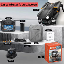 Z103 GPS 8K DH Dual Drone With Screen Remote Professional UAV Brushless