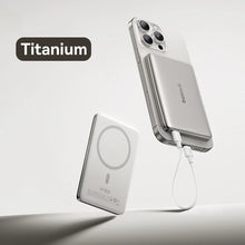 【CCC】Baseus 10000mAh Magnetic Power Bank PD 27W, 5000mAh 20W Card-Sized