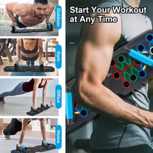 Prone board set, foldable portable multi-functional pole, home and gym