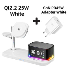 Super Fast QI2.2 25W Magnetic Wireless Charger Station For Galaxy