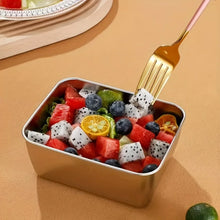 3/5/8pcs Stainless Steel Food Storage Containers Set With Lids