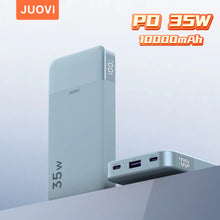 JUOVI 35W Super Fast Charging 10000mAh Portable Power Bank Charger Mini