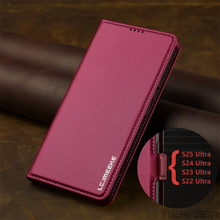 Flip Leather Case For Samsung Galaxy A15 A35 A55 A14 A34 A54 A56 A16