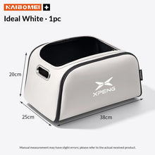 Car Trunk Organizer Box Storage Bag with Built-in Pocket For Xpeng P7