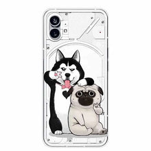 For Nothing Phone 2 Case Clear TPU Soft Lovely Printing Silicone Cover