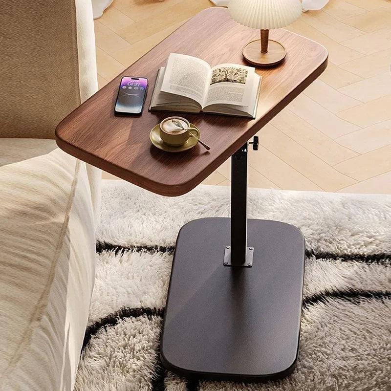 Height Adjustable C-Shaped Bedside Table Portable Laptop Desk Sturdy