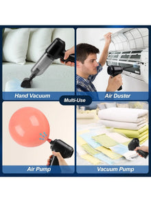 Cordless Handheld Vacuum Cleaner, Suction & Blowing 2 in 1 Portable