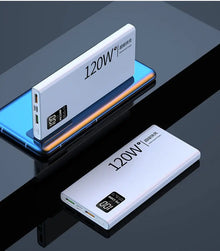 120W Super Fast Charging 50000 Large Capacity 20000 MAh Portable Mobile