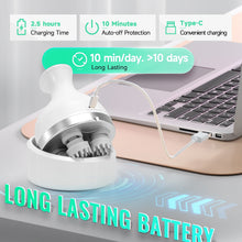 Electric Head Scalp Massager With 4 Heads Portable Handheld Massage