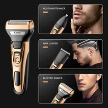 Kemei 3 In 1 Powerful Electric Shaver Facial Body Hair Trimmer Beard