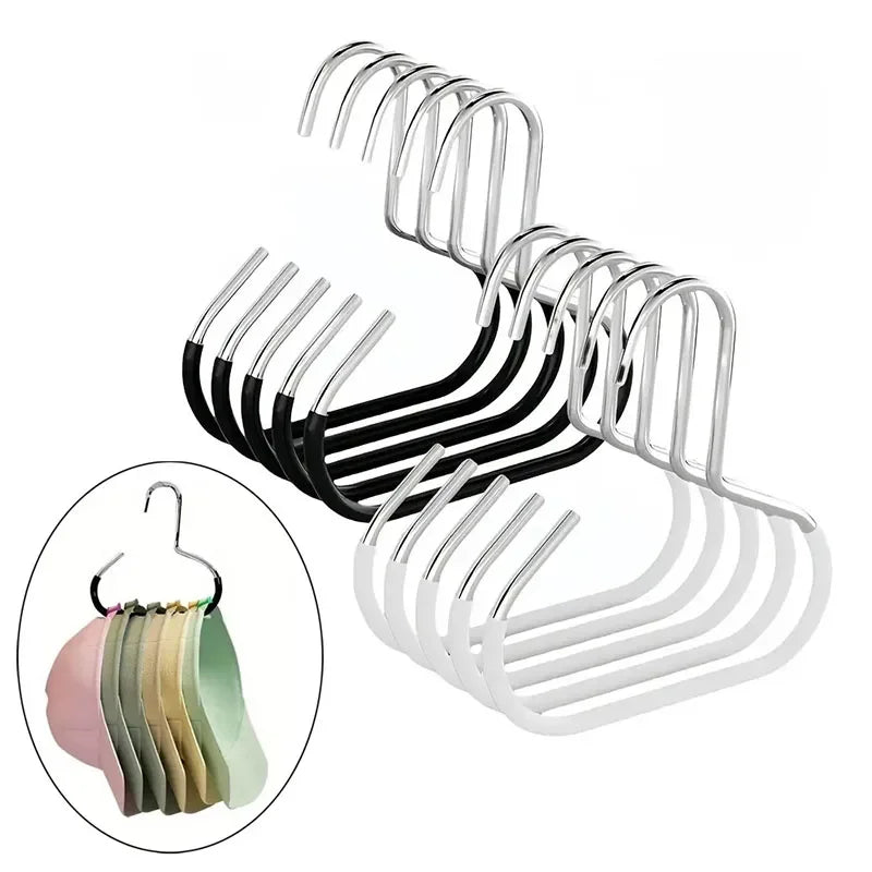5pcs Baseball Cap Hat Rack Organizer Stainless Steel Hanger Hanging