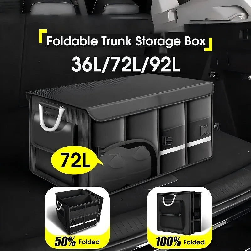 TazerApex Portable Foldable Trunk Storage Box Waterproof Oxford Cloth