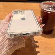Luxury Shockproof Transparent Case For iPhone 18 17 16 15 14 13 12 11