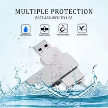 16TB USB 3.2 Flash Drives High Speed Transfer Metal Pendrive Memory