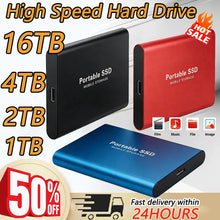 16TB Large Capacity External Hard Drive Quiet Operation Mobile Storage