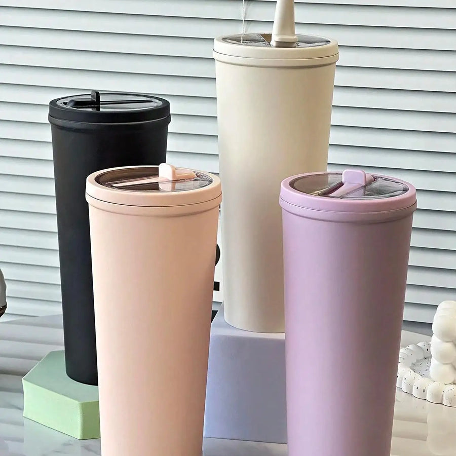 Thick Insulated Stainless Steel Water Bottle, Leak-Proof Design