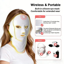 7 Colors Photon Face Neck Beauty Mask Wireless Facial LED Repair Skin