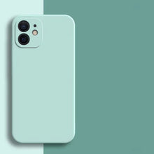 Candy Color Silicone Soft Case For iphone 11 12 13 mini 14 15 16 Plus