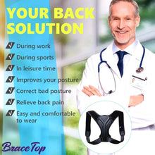 Adjustable Back Shoulder Posture Corrector Belt Clavicle Spine Support