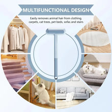 Long Handle Pet Hair Remover Brush Static Cat Hair Cleaner for Carpets