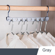 6/7/8 Holes Storage Rack for Clothes Hanger Organizer Foldable