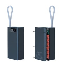 C12 18650 Battery Power Bank Case Charger Box Holder Dual USB LCD