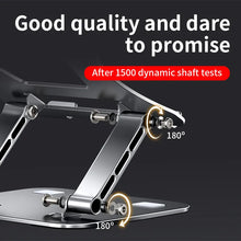 Phone Tablet Stand Adjustable Aluminum Alloy Laptop up to 17" Portable