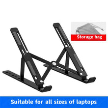Adjustable Aluminum Alloy Laptop Holder Notebook Stand Lifting Cooling