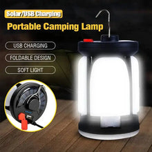 Rechargeable LED Camping Lantern With folding floodlight Portable Tent