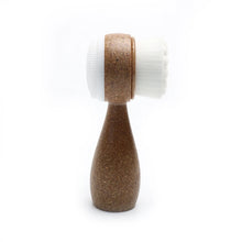 Coconut Shred Handle Facial Brush Double Sided Cleanser Blackhead