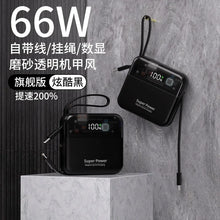 Mini with its own cable, power bank, super fast charging 50000 mAh