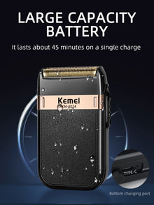 Kemei Hair Clipper Km-2299 Km-1256 Km-2024 Men's Electric Hair Trimmer