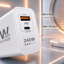 Lenovo 240W GaN PD USB C Charger Fast Charging For iPhone 17 16 15 14