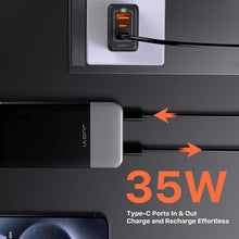 JUOVI 35W Super Fast Charging 10000mAh Portable Power Bank Charger Mini