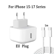 PD 40W For Apple Fast Charger For iPhone 17 Air 16 15 14 13 12 11 Pro