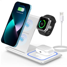 LED 3 in 1 Wireless Charger Station For iPhone 17 16 15 14 13 12 Pro