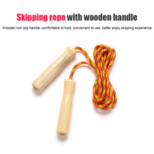 2.5M Skipping Rope Wooden Handle Adjustable Children's Cotton Jump For