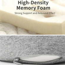 Memory Foam U-Shaped Pillow, Foldable Neck for Travel, Airplane Trips