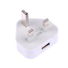 Universal UK Plug 3 Pin Wall Charger Adapter With 1/2 USB Ports