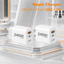 Lenovo 240W GaN PD USB C Charger Fast Charging For iPhone 17 16 15 14