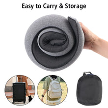 Portable U-shaped Pillow Memory Foam Snail Soft Noon Break Sleep